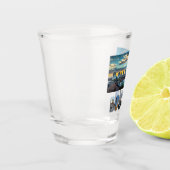 ボストン・マサチューセッツ・シティ・スカイラインの旅行写真 ショットグラス (左)