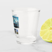 ボストン・マサチューセッツ・シティ・スカイラインの旅行写真 ショットグラス (右)