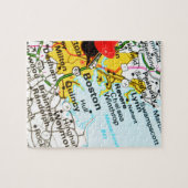 ボストン、マサチューセッツ ジグソーパズル (横)