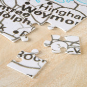 ボストン、マサチューセッツ ジグソーパズル (側面)