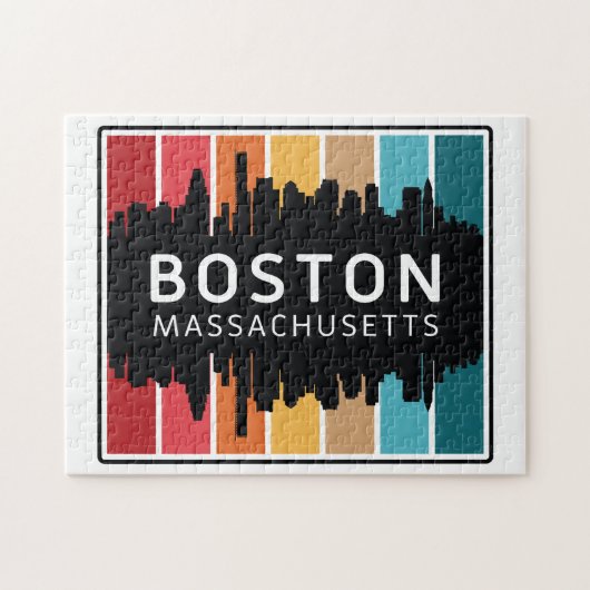 ボストン・マサチューセッツ ジグソーパズル (横)