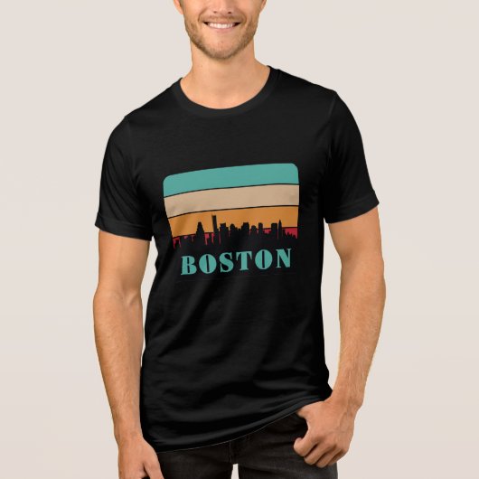 ボストン・マサチューセッツ トライブレンドＴシャツ (正面)