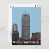 ボストン・マサチューセッツ・プルデンシャル・タワー・ポストカード ポストカード (正面/裏面)
