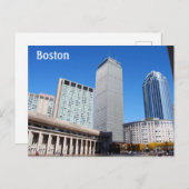 ボストン・マサチューセッツ ポストカード (正面/裏面)