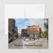 ボストン・マサチューセッツ ポストカード (正面/裏面)