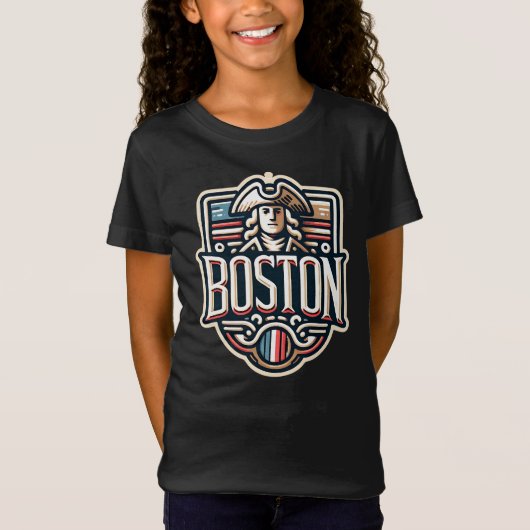 ボストン マサチューセッツ ポール・レベール Tシャツ (正面)