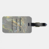 ボストン、マサチューセッツ、米国 ラゲッジタグ (裏面横)