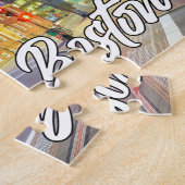 ボストン、マサチューセッツ、統一された州 ジグソーパズル (側面)