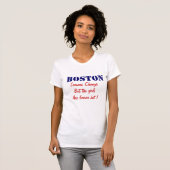 ボストン・マサチューセッツ Tシャツ (正面フル)