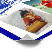 ボストン&メイン鉄道雪車旅行ポスター ポスター (角)