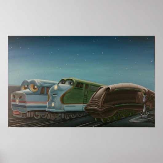 ボストン・ヤードの列車 ポスター (正面)