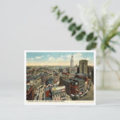 ボストン、一般ビューヴィンテージ1918 ポストカード (スタンド正面)