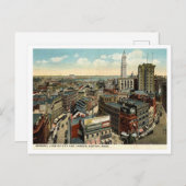 ボストン、一般ビューヴィンテージ1918 ポストカード (正面/裏面)