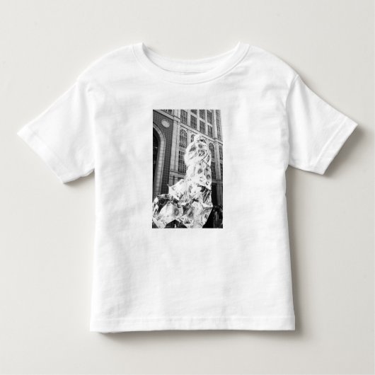 ボストン,米国,フォイル·ボストン·マラソンのランナー トドラーTシャツ (正面)