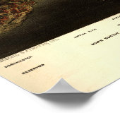 ボストン,1873年 ポスター (角)