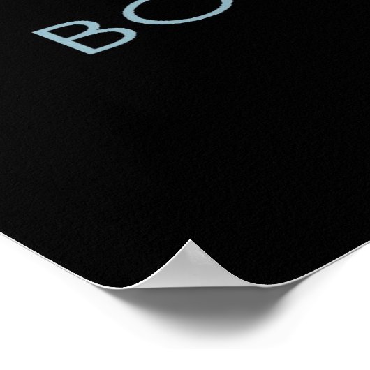 ボストン – Skyline@night ポスター (角)