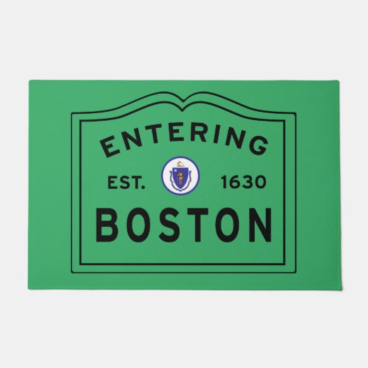 ボストンMAに入る ドアマット (正面)