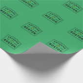 ボストンMAに入る ラッピングペーパー (角)