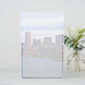 ボストンMAインナーハーバー 便箋 (スタンド正面)