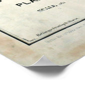 ボストンMAウェストフェンウェイの通り計画の提案 ポスター (角)