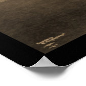 ボストンMAガーデンフォト1904 ポスター (角)