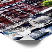 ボストンMAスカイラインウィズカスタムハウスタワー ポスター (コーナー)