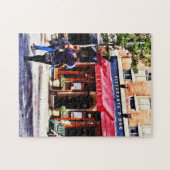 ボストンMAハノーバー通りノースエンド ジグソーパズル (横)