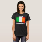 ボストンMA アイルランド伝統Tシャツ – アイルランド国旗 Tシャツ (正面フル)