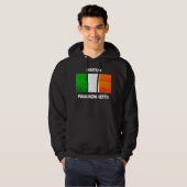 ボストンMA アイルランド系アメリカ人の誇りTシャツ – 旅行と伝統 パーカ (正面フル)
