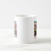ボストンMA -カフェインリトルイタリア コーヒーマグカップ (中央)