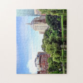 ボストンMA – ボストンのパブリックガーデンから表示 ジグソーパズル (縦)