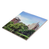 ボストンMA – ボストンのパブリックガーデンから表示 タイル (側面)