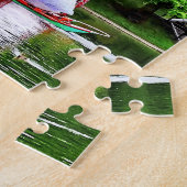 ボストンMA – ボストンパブリックガーデン ジグソーパズル (側面)