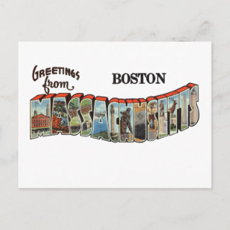 ボストンMA ポストカード