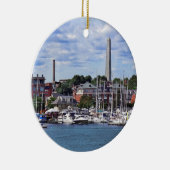 ボストンMA – マリーナウィズバンカーヒルモニュメント セラミックオーナメント (右)