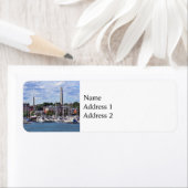 ボストンMA – マリーナウィズバンカーヒルモニュメント ラベル (インサイチュ)