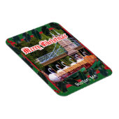 ボストンMA – メリークリスマス マグネット (右側)