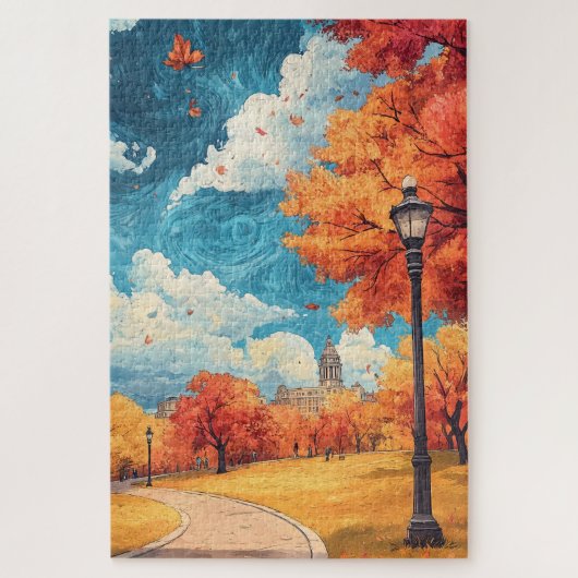 ボストンMA USA旅行 ジグソーパズル (縦)