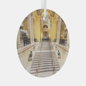 ボストンMFA:アメリカンアートランドマーク ガラスオーナメント (正面右)