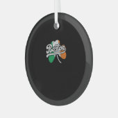 ボストンTシャツ ガラスオーナメント (正面左)