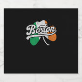 ボストンTシャツ スパークリングワインラベル (シングルラベル)