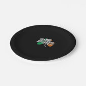 ボストンTシャツ ペーパープレート (アングル)