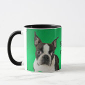 ボストンTERRIER-MUG マグカップ (左)