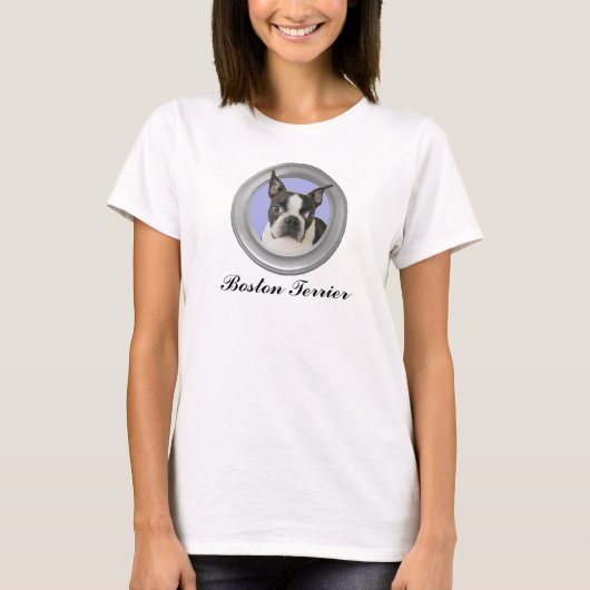 ボストンTERRIER-T-SHIRT Tシャツ (正面)