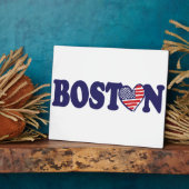 ボストンUSA フォトプラーク (側面)