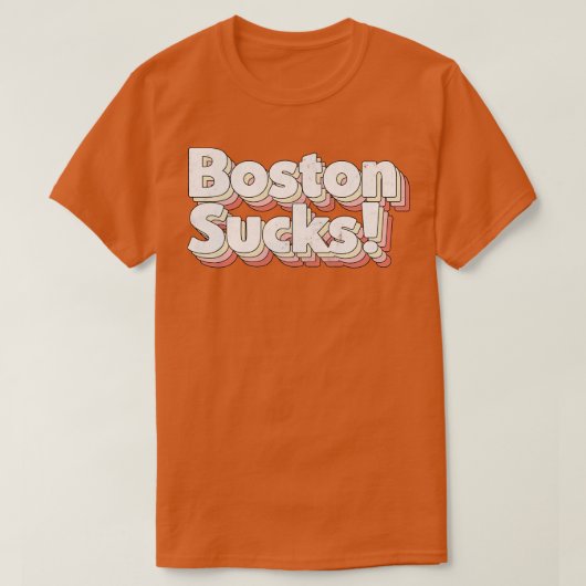 ボスト最低ンレトロスタイルタイポグラフィデザイン1 Tシャツ (デザイン正面)
