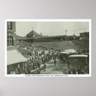 ボスト来ンからブロークトンフェアまで。 ポスター