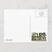 ボスト素晴らしンファンブラックと金ゴールドキャップ ポストカード (裏面)