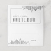 ボスト結婚ン | テーブル名カードの配置 プレイスカード (外部開封)