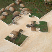 ボスニアで牧羊縁どする ジグソーパズル (側面)